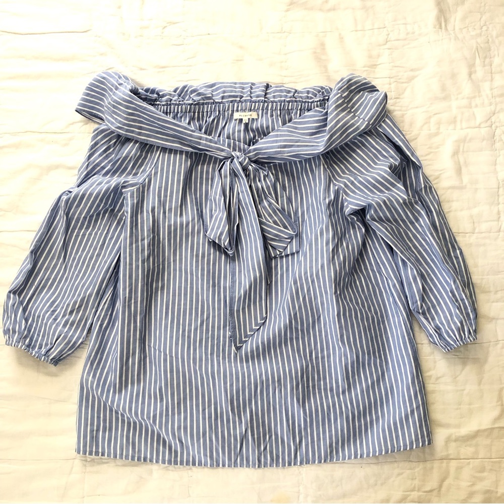 Anthropologie Off-Shoulder Blouse